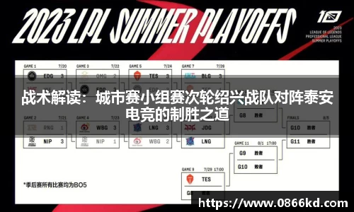 战术解读：城市赛小组赛次轮绍兴战队对阵泰安电竞的制胜之道